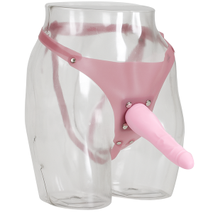 Розовый страпон Sunrise (иной угол)