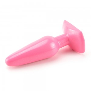 Анальная пробка Medium Pink (иной угол)