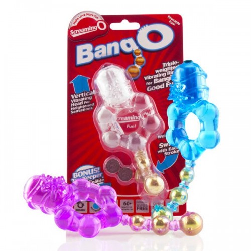 Вибро кольцо эрекционное The Screaming Bang O 