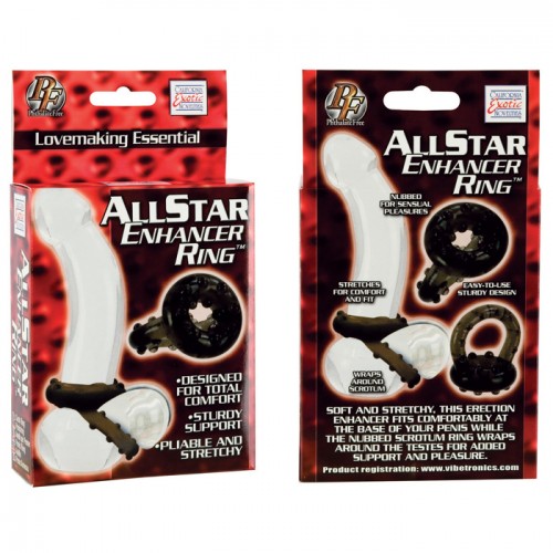 Серое кольцо на член Allstar