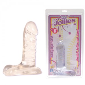 Фаллоимитатор 6in гелевый прозрачный