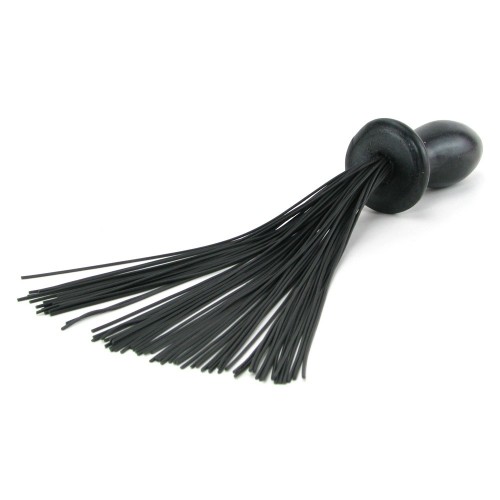 Черная анальная пробочка с хвостиком Rear Envy