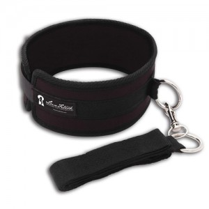 Ошейник с длинным поводком (иной угол)