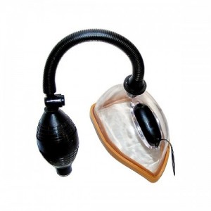 Помпа женская с вибратором Vagina Sucker (иной угол)