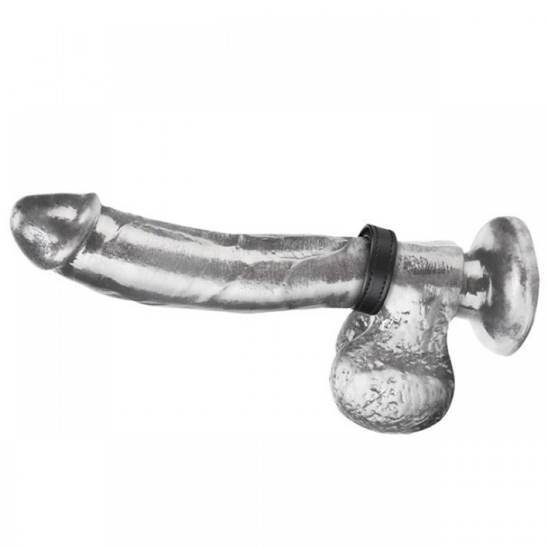 Кольцо на пенис из искусственной кожи на липучке Velcro Cock Ring