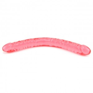 Фаллос Crystal Jellies 18in розовый