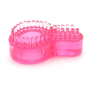 Розовое кольцо со стимулятором 2 (иной угол)