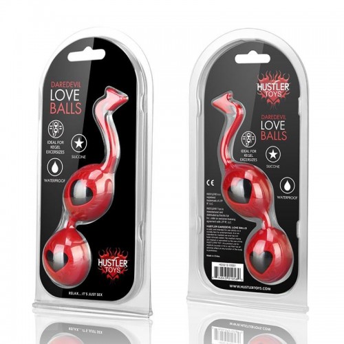 Шарики для вагинальных упражнений Dare Devils Red