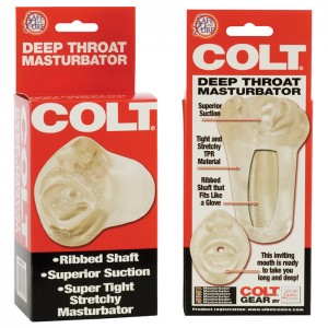 Прозрачное глубокое горло Colt (иной угол)