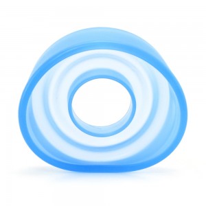 Силиконовая голубая насадка для помпы 3in Advanced (иной угол)