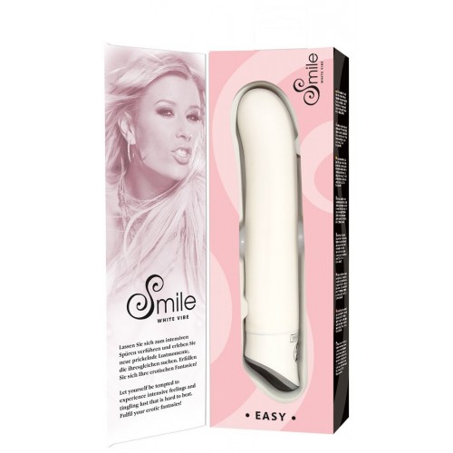 Вибратор G-точки Smile Easy белый