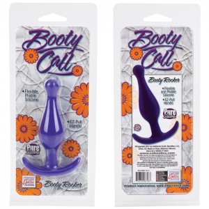 Анальный фиолетовый стимулятор Booty Call Rockers (иной угол)