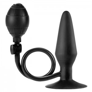 Силиконовая надувная анальная пробка большая Colt (иной угол)