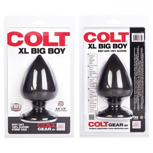 Силиконовая анальная пробка Colt 