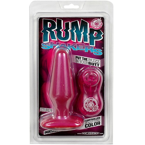 Анальная пробка Rump Shakers Medium розовая 