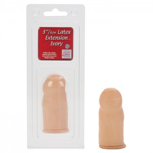 Насадка-удлинитель из латекса 3in длина 8 00 (иной угол)