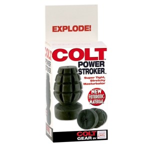 Мастурбатор-граната Colt черная (иной угол)