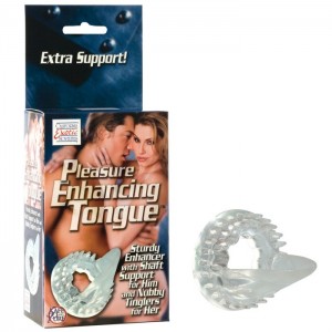 Кольцо для пениса из силикона Tongue (иной угол)