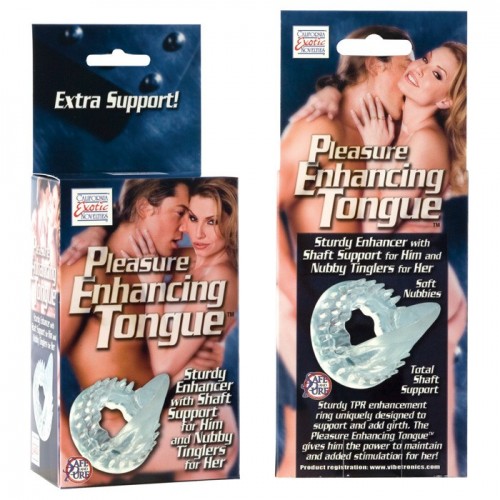 Кольцо для пениса из силикона Tongue