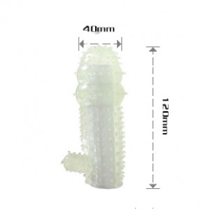 Насадка с клиторальным стимулятором (иной угол)