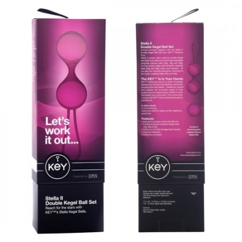 Вагинальные шарики Key Stella II pink