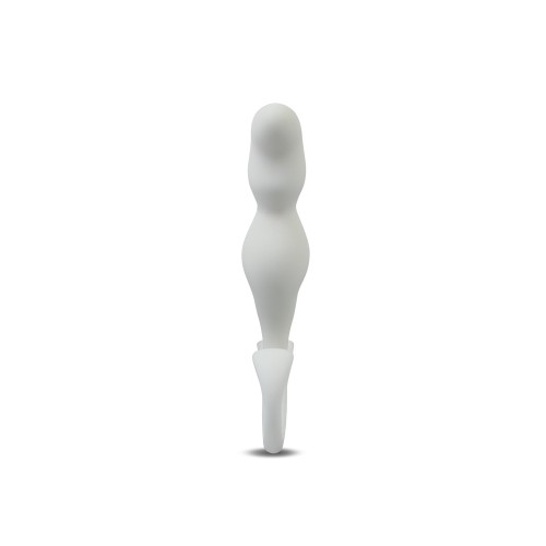 Массажер простаты Ultimate Silicone P-spot Teaser белый