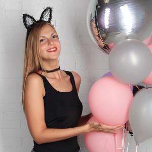 Карнавальный костюм "Котёнок", чокер, ушки