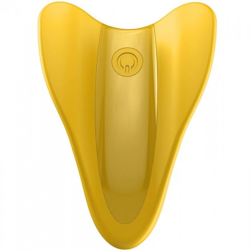 Перезаряжаемый вибратор на палец Satisfyer High Fly желтый