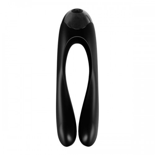 Универсальный вибростимулятор Candy Cane Satisfyer черный 