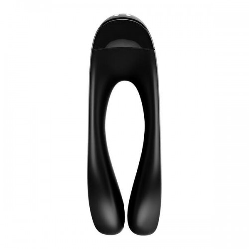 Универсальный вибростимулятор Candy Cane Satisfyer черный 