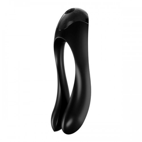 Универсальный вибростимулятор Candy Cane Satisfyer черный 