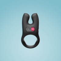 Эрекционное кольцо Fun Factory NOS с вибрацией черный