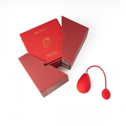 Смарт-виброяйцо Magic Motion Sundae красное