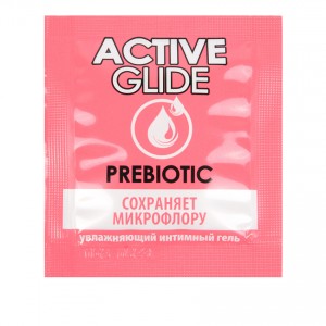 Увлажняющий деликатный интимный гель Active Glide Prebiotic 3 гр
