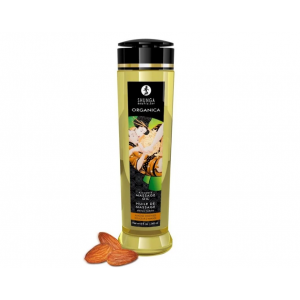 Съедобное массажное масло Shunga Organic Almond Sweetness аромат миндальная сладость 240 мл