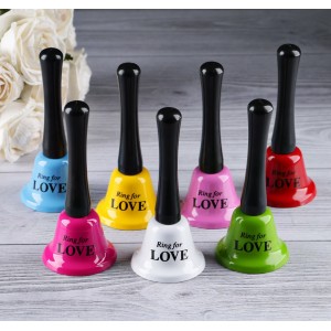 Колокольчик настольный "Ring for love" зеленый