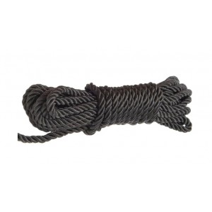 Веревка для связывания черная (иной угол)