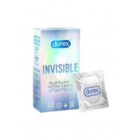 Презервативы из натурального латекса Durex Invisible XXL №12