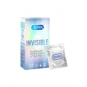 Презервативы из натурального латекса Durex Invisible XXL №12
