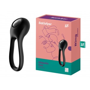Эрекционное кольцо с вибрацией Satisfyer Majestic Duo