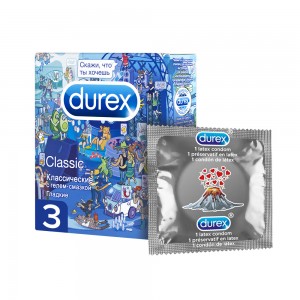 Презервативы Durex № 3 Classic Emoji Doodle