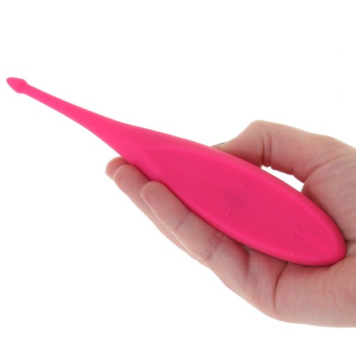 Точечный вибростимулятор Satisfyer Twirling Fun фуксия