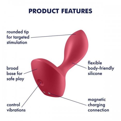Вибромассажер простаты Satisfyer Backdoor Lover красный