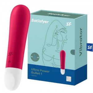 Мини вибратор Satisfyer Ultra Power Bullet 1 красный
