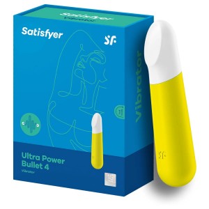 Мини вибратор Satisfyer Ultra Power Bullet 4 желтый