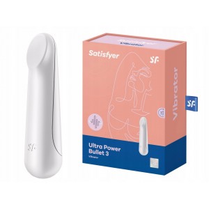Мини вибратор Satisfyer Ultra Power Bullet 3 белый
