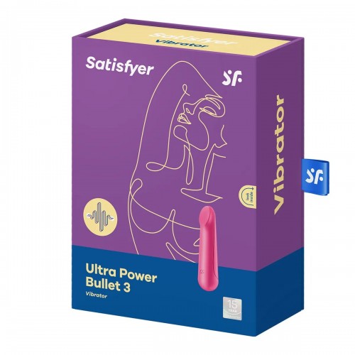 Мини вибратор Satisfyer Ultra Power Bullet 3 красный