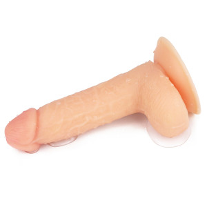 Фаллоимитатор реалистик на присоске THE ULTRA SOFT DUDE 18см (иной угол)