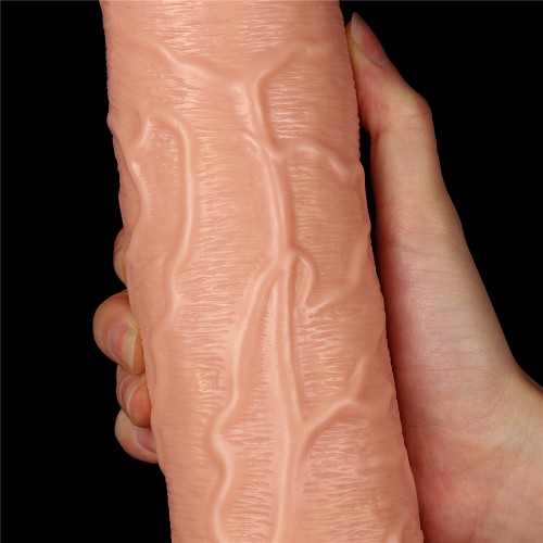 Фаллоимитатор реалистичый с вибрацией LoveToy Long Vibrating Dildo 