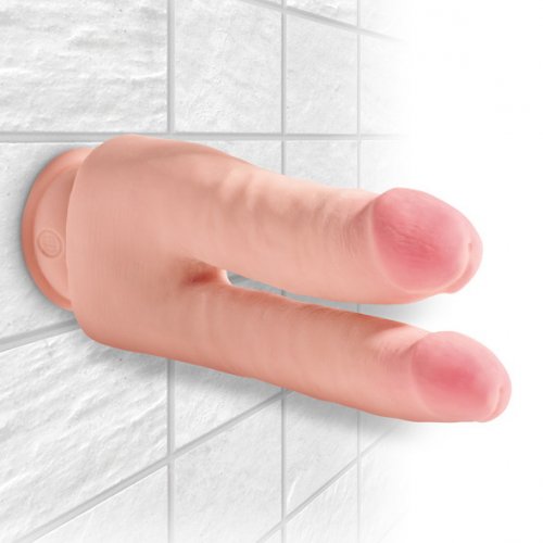 Двойной фаллос с присоской King Cock Triple Density 9.5 in Double Penetration